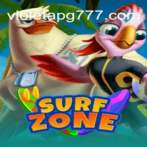 SurfZone: Aventura Radical na Praia com um Toque de Violeta PG